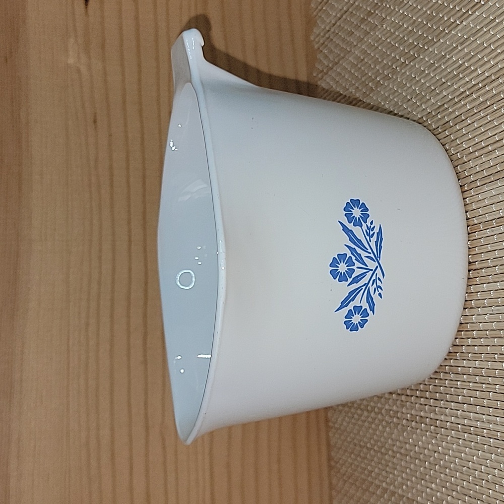 Vintage Corning Ware Blue CornFlower 1qt Saucemaker